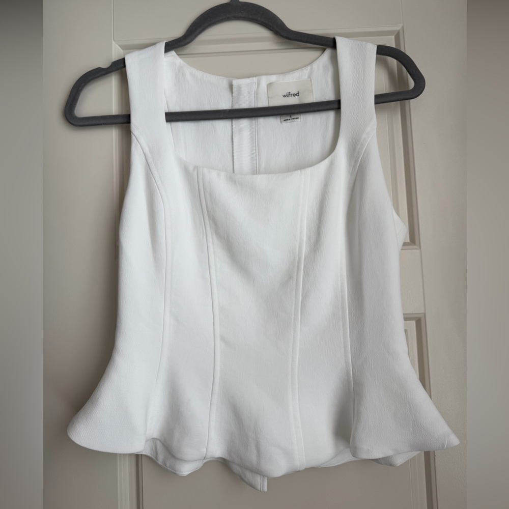 Aritzia Wilfred Rhodora Bustier Size Small
